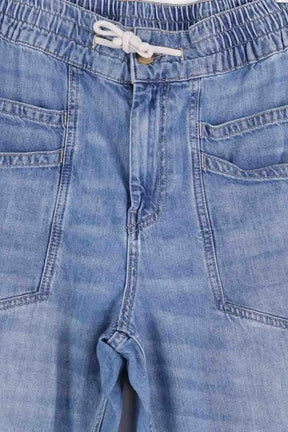 Jean droit Ba&Sh Bleu en Coton