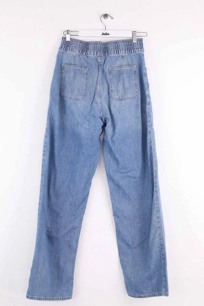 Jean droit Ba&Sh Bleu en Coton