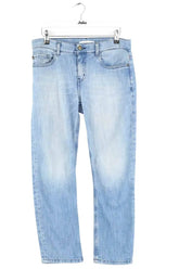 Jean droit Bash Bleu en Coton, taille XS - Seconde Main