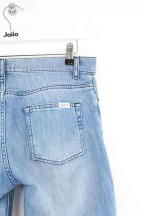 Jean droit Bash Bleu en Coton