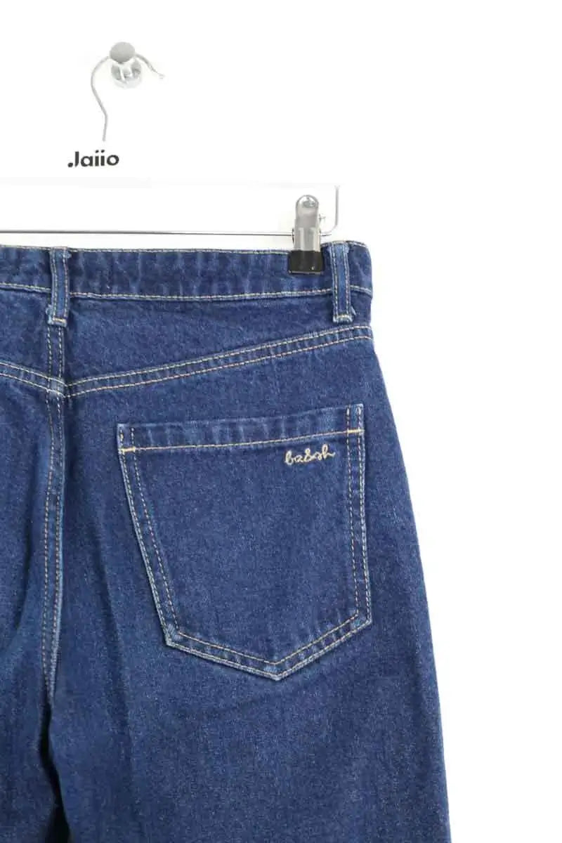 Jean droit Ba&Sh Bleu en Coton