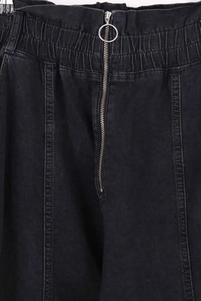 Jean droit Ba&Sh Noir en Coton
