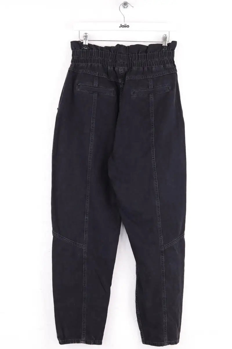 Jean droit Ba&Sh Noir en Coton