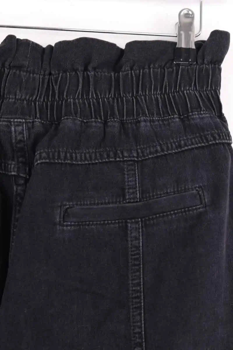 Jean droit Ba&Sh Noir en Coton