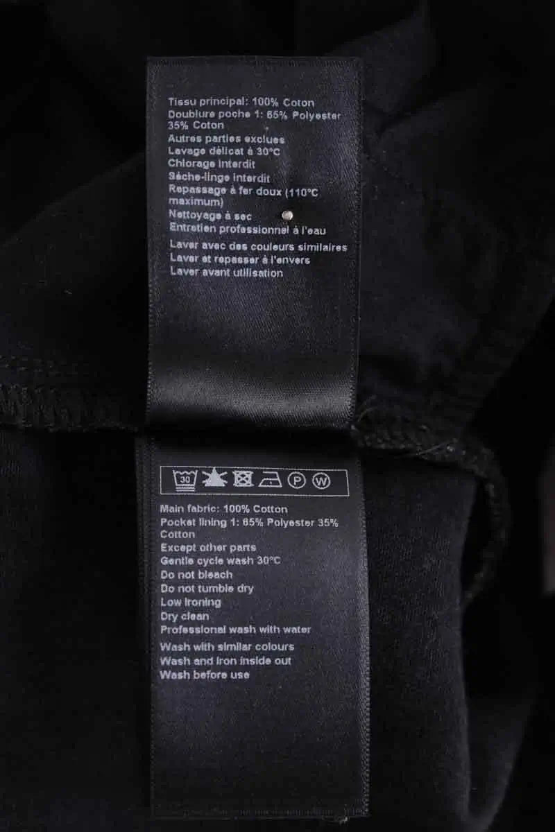 Jean droit Ba&Sh Noir en Coton