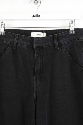 Jean droit Ba&Sh Noir en Coton