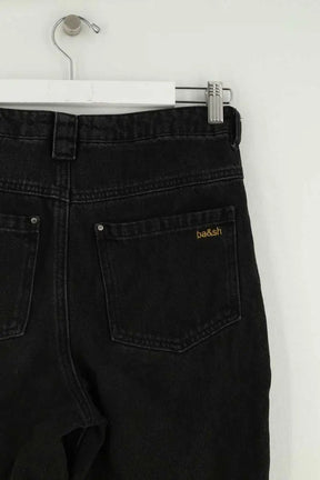 Jean droit Ba&Sh Noir en Coton