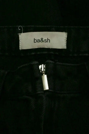 Jean droit Ba&Sh Noir en Coton