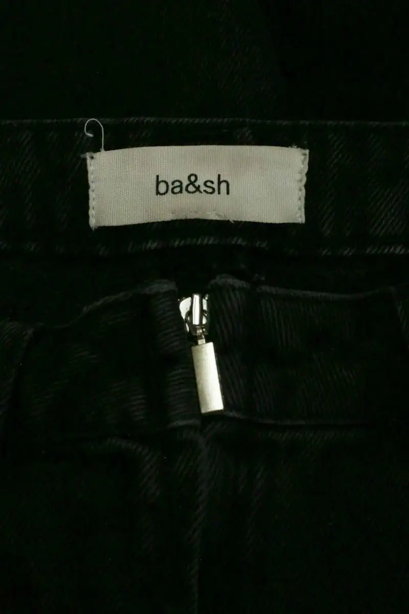 Jean droit Ba&Sh Noir en Coton