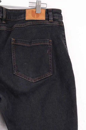 Jean droit Ba&Sh Noir en Coton