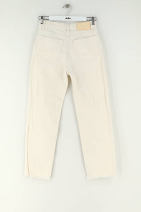 Jean droit Bellerose Blanc en Coton