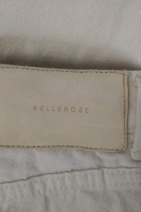 Jean droit Bellerose Blanc en Coton