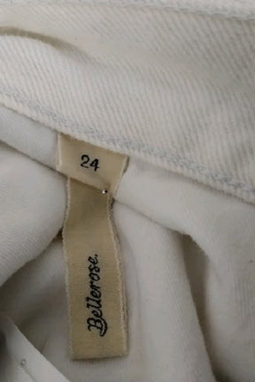 Jean droit Bellerose Blanc en Coton
