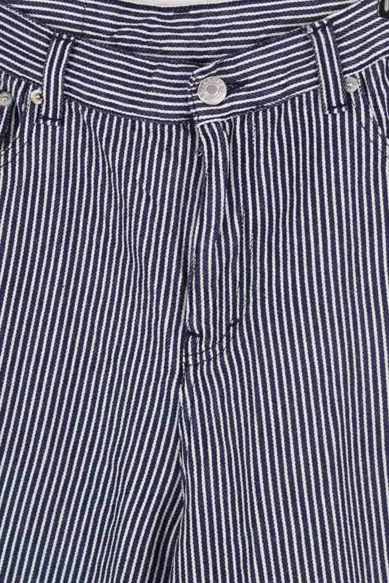 Jean droit Bellerose Bleu en Coton