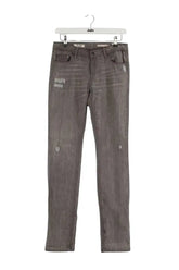Jean droit Berenice The moss straight Gris en Coton, taille XS - Seconde Main