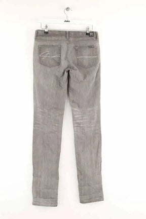 Jean droit Berenice The moss straight Gris en Coton