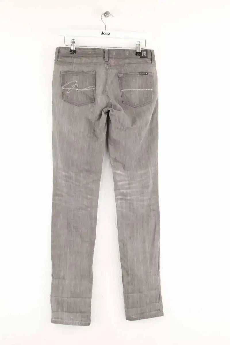Jean droit Berenice The moss straight Gris en Coton