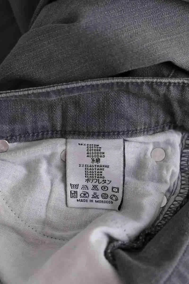 Jean droit Bonpoint Gris en Coton