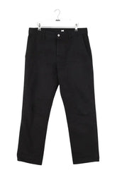Jean droit Burberry Noir en Coton, taille XXL - Seconde Main