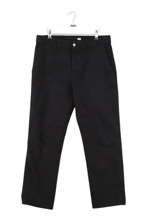 Jean droit Burberry Noir en Coton, taille XXL - Seconde Main