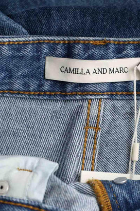 Jean droit Camilla And Marc Low waist relaxed jean Bleu en Coton