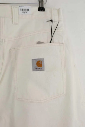 Jean droit Carhartt Blanc en Coton