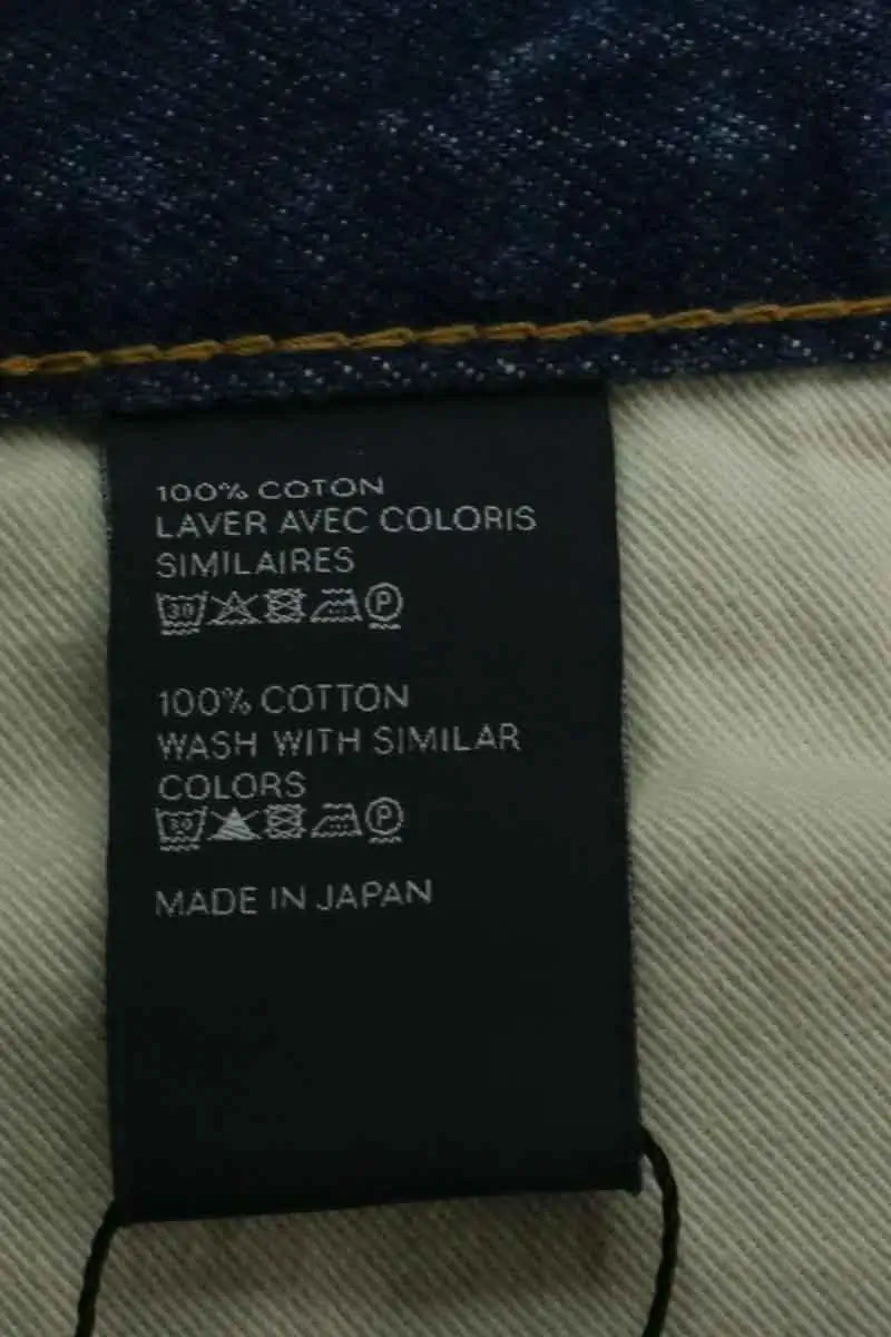 Jean droit Celine Bleu en Coton