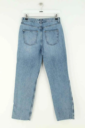 Jean droit Claudie Pierlot Bleu en Coton