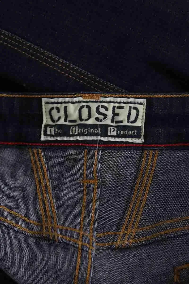 Jean droit Closed Bleu en Coton