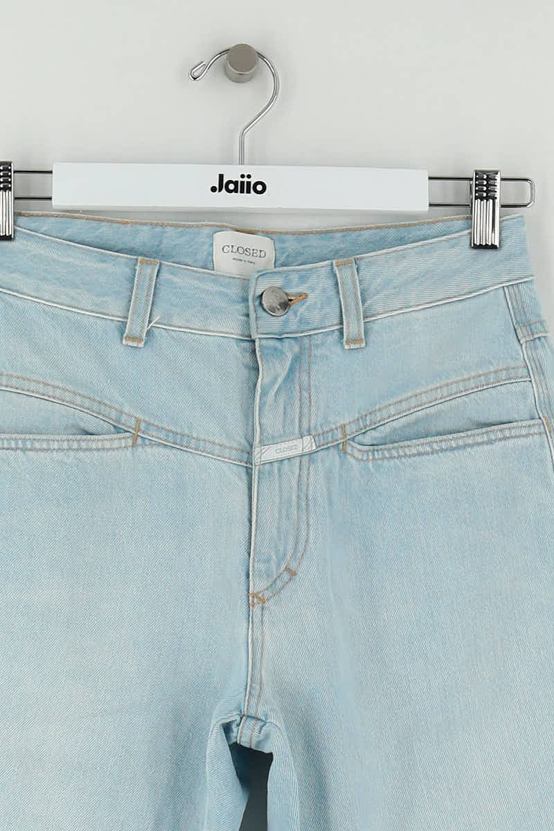 Jean droit Closed Bleu en Coton