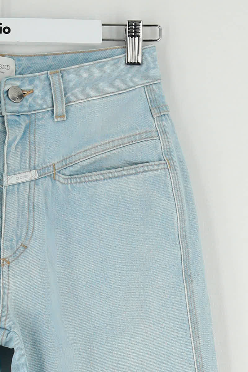 Jean droit Closed Bleu en Coton
