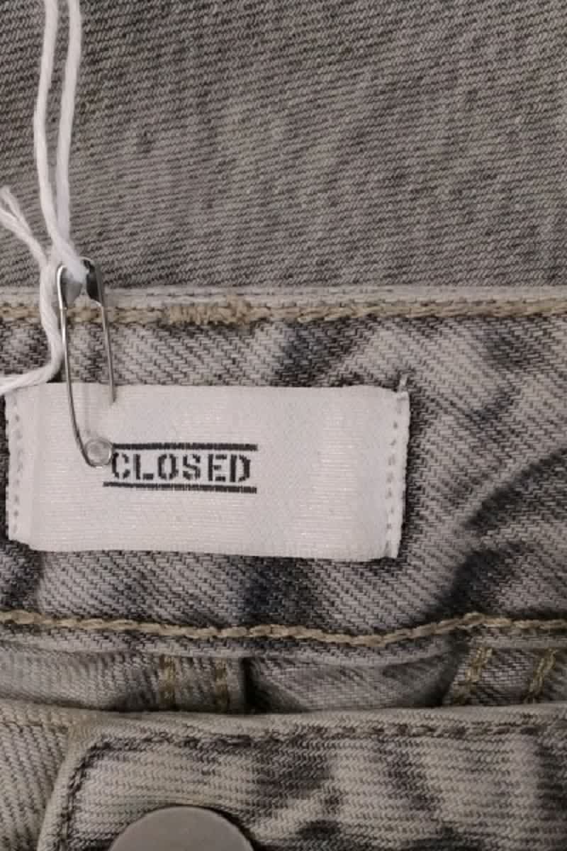 Jean droit Closed Gris en Coton
