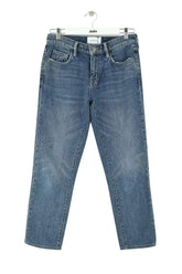 Jean droit Current Elliott Bleu en Coton, taille XS - Seconde Main