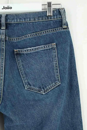 Jean droit Current Elliott Bleu en Coton