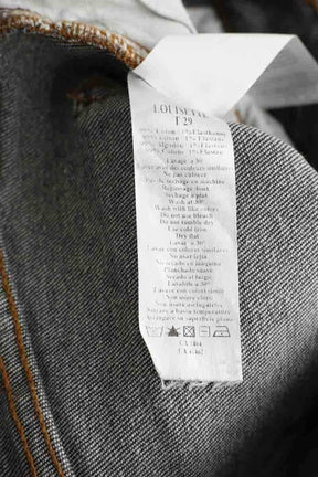 Jean droit Des Petits Hauts Anthracite en Coton