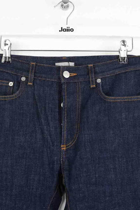 Jean droit Dior Marine en Coton