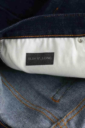 Jean droit Dior Marine en Coton