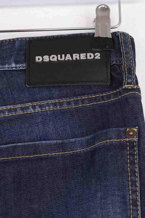 Jean droit Dsquared2 Bleu en Coton