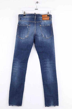 Jean droit Dsquared2 Bleu en Coton
