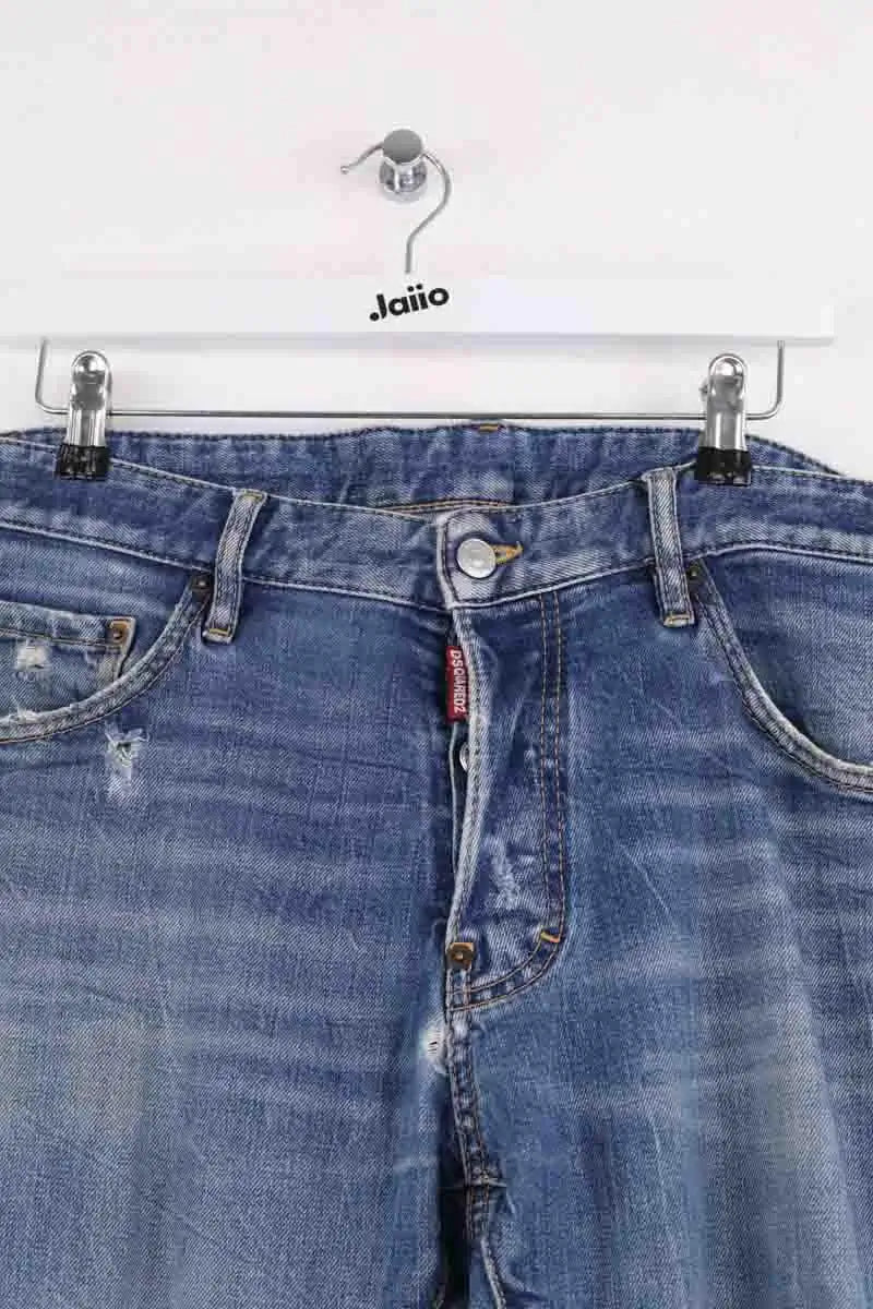 Jean droit Dsquared2 Bleu en Coton