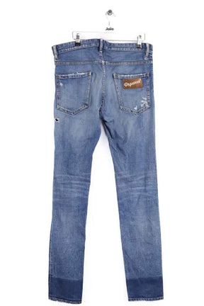 Jean droit Dsquared2 Bleu en Coton