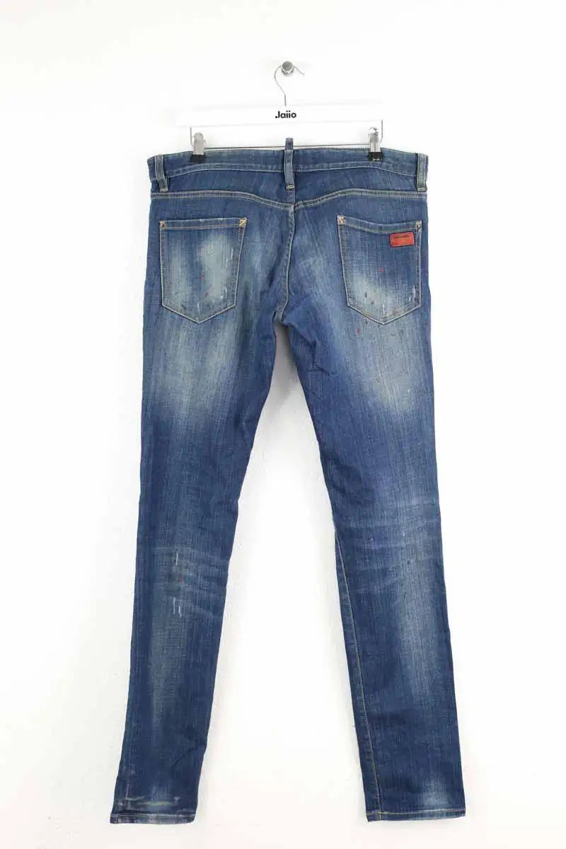 Jean droit Dsquared2 Bleu en Coton