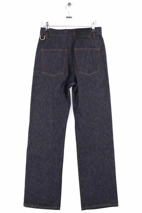 Jean droit Fendi Marine en Coton