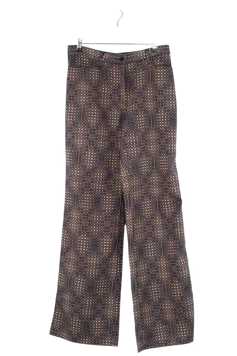 Jean droit Fendi Noir en Coton, taille XL - Seconde Main