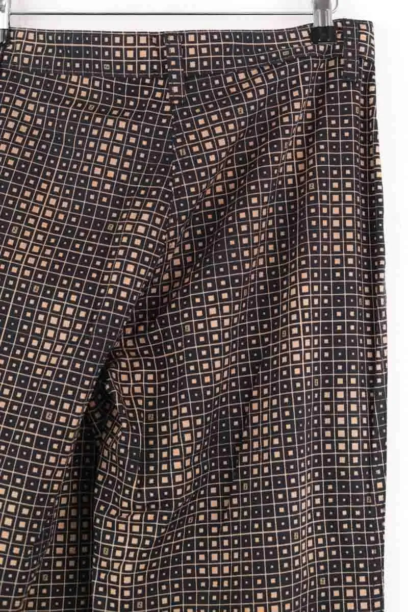 Jean droit Fendi Noir en Coton