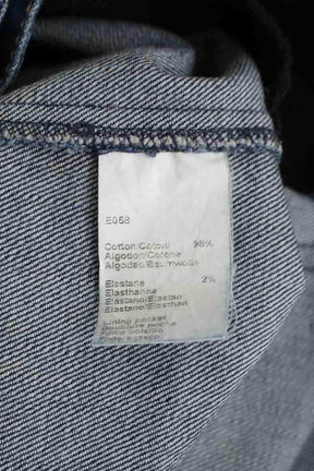 Jean droit Gerard Darel Marine en Coton