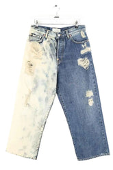 Jean droit Givenchy Bleu en Coton, taille L - Seconde Main