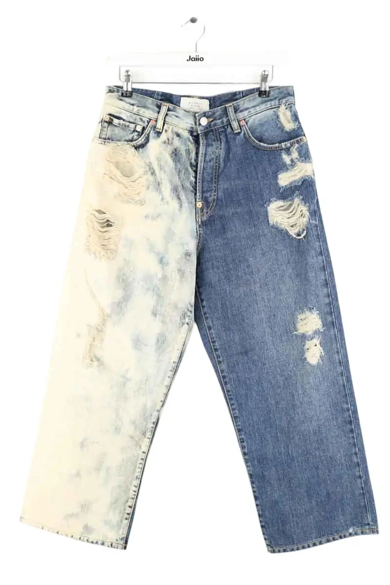 Jean droit Givenchy Bleu en Coton, taille L - Seconde Main