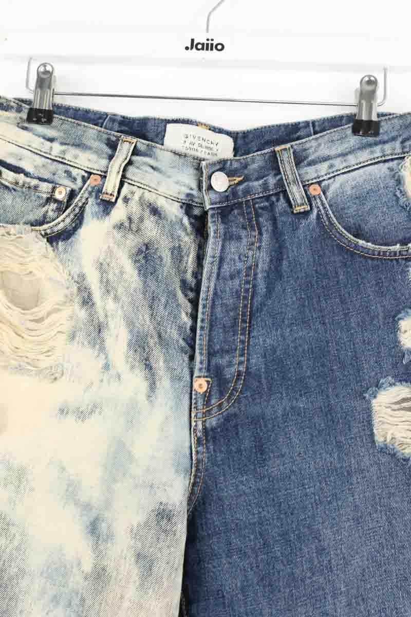 Jean droit Givenchy Bleu en Coton