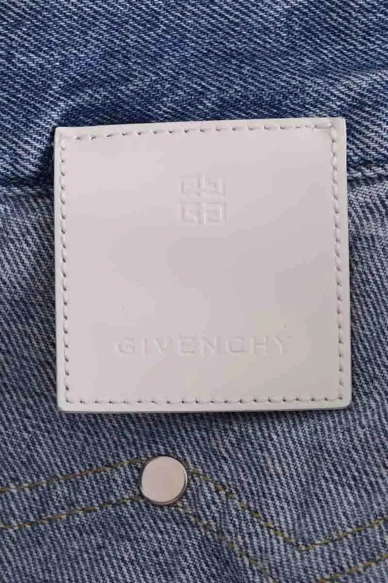 Jean droit Givenchy Bleu en Coton